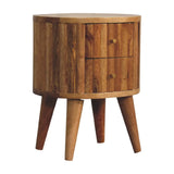 Stripe Nightstand - Artisan Furniture - Flyclothing LLC