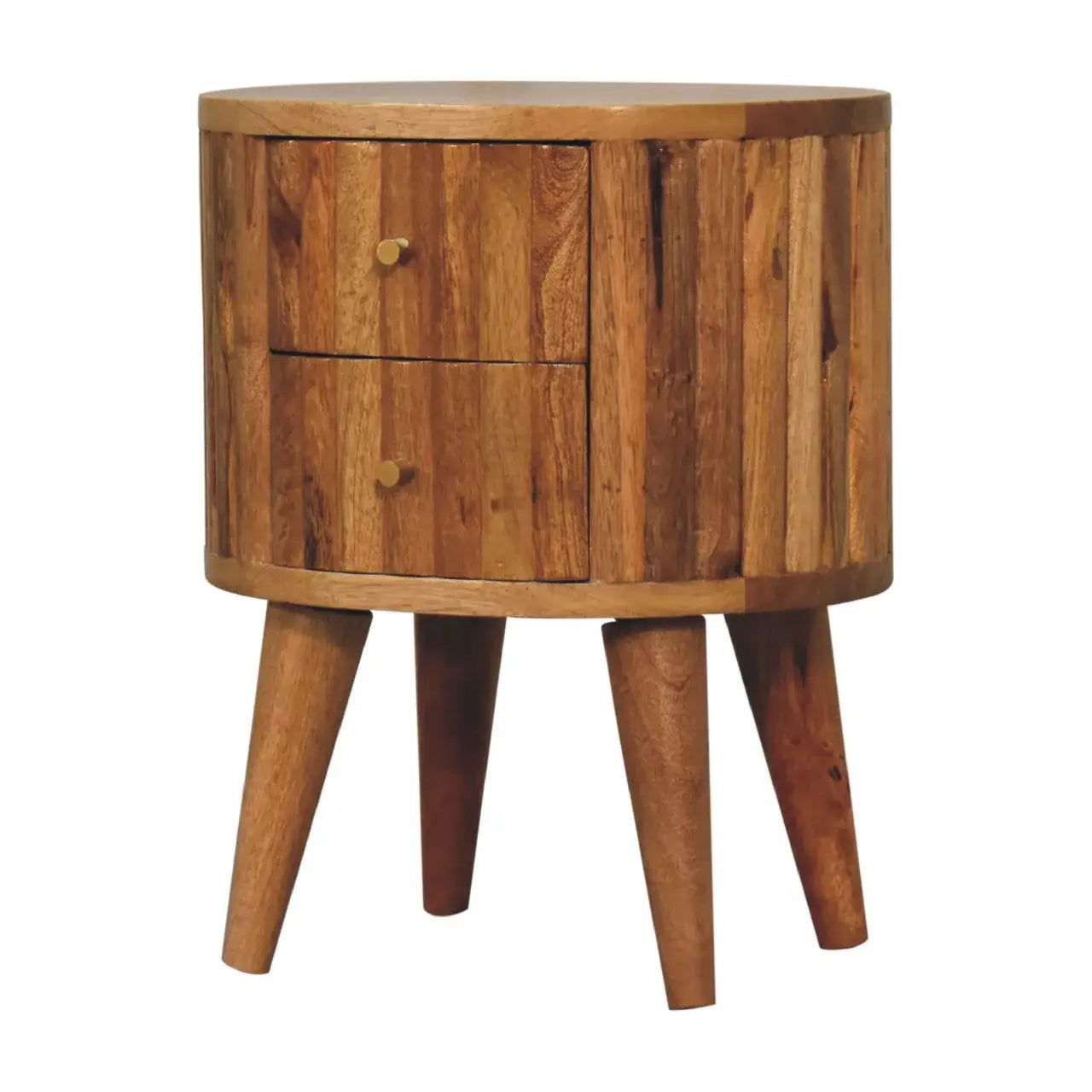Stripe Nightstand - Artisan Furniture - Flyclothing LLC