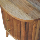 Stripe Nightstand - Artisan Furniture - Flyclothing LLC