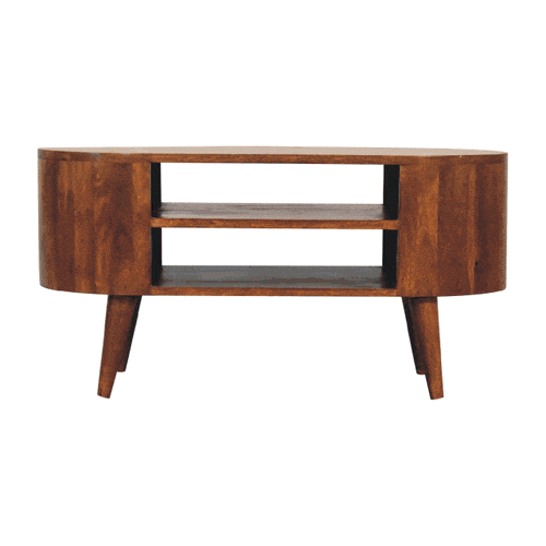 Cortez Chestnut Media Unit - Artisan Furniture - Flyclothing LLC