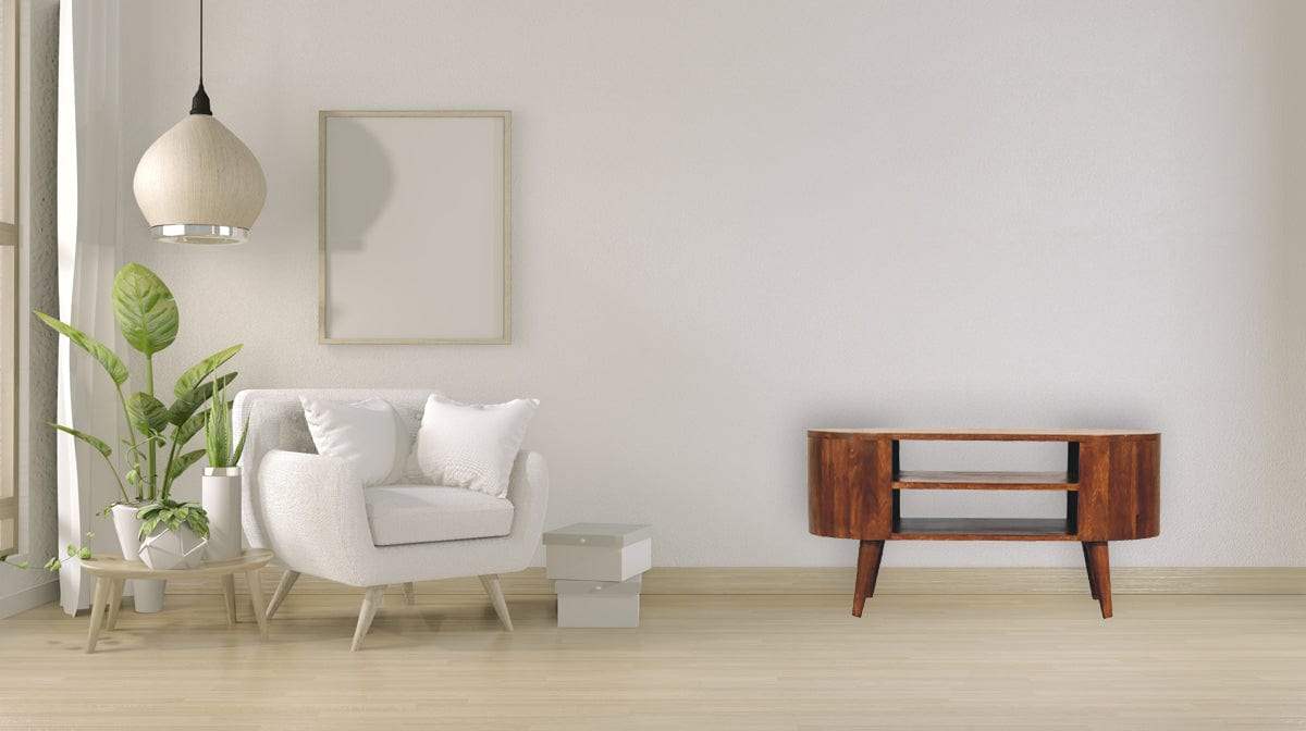 Cortez Chestnut Media Unit - Artisan Furniture - Flyclothing LLC