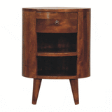 Cortez Chestnut Bedside - Artisan Furniture - Flyclothing LLC