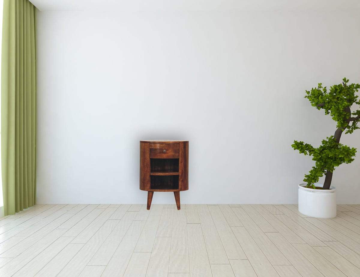 Cortez Chestnut Bedside - Artisan Furniture - Flyclothing LLC