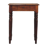 Chestnut Turned Leg Writing Desk - Artisan Furniture - Flyclothing LLC