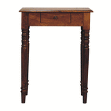 Chestnut Turned Leg Writing Desk - Artisan Furniture - Flyclothing LLC