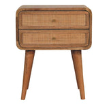 Close-knit 2 Drawer Bedside - Artisan Furniture - Flyclothing LLC