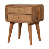 Close-knit 2 Drawer Bedside - Artisan Furniture - Flyclothing LLC