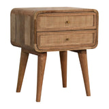 Close-knit 2 Drawer Bedside - Artisan Furniture