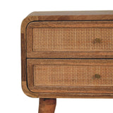 Close-knit 2 Drawer Bedside - Artisan Furniture