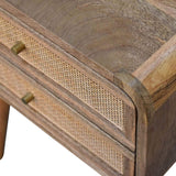 Close-knit 2 Drawer Bedside - Artisan Furniture - Flyclothing LLC