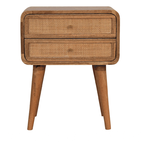 Close-knit 2 Drawer Bedside - Artisan Furniture - Flyclothing LLC