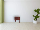 Mini Chestnut Modern Bedside - Artisan Furniture - Flyclothing LLC