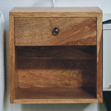 Floating Mini Classic Bedside - Artisan Furniture - Flyclothing LLC