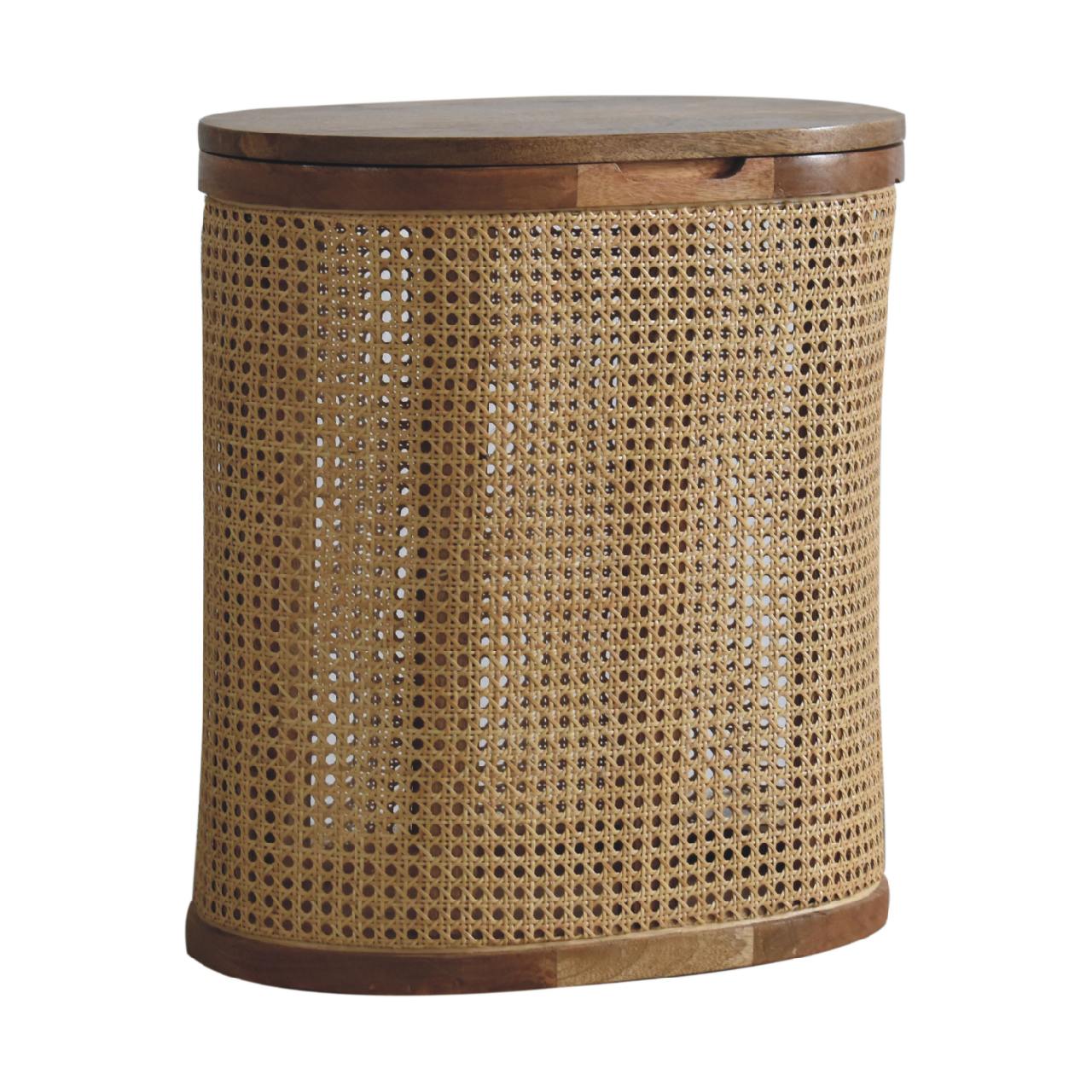 Larissa Lid-up Storage Stool - Artisan Furniture