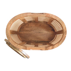 Larissa Lid-up Storage Stool - Artisan Furniture