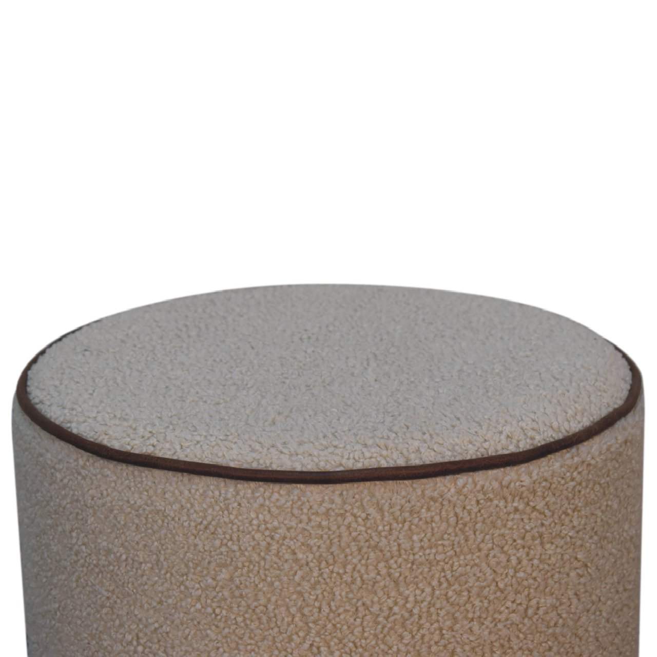 Serenity Large Round Footstool - Artisan Furniture - Flyclothing LLC