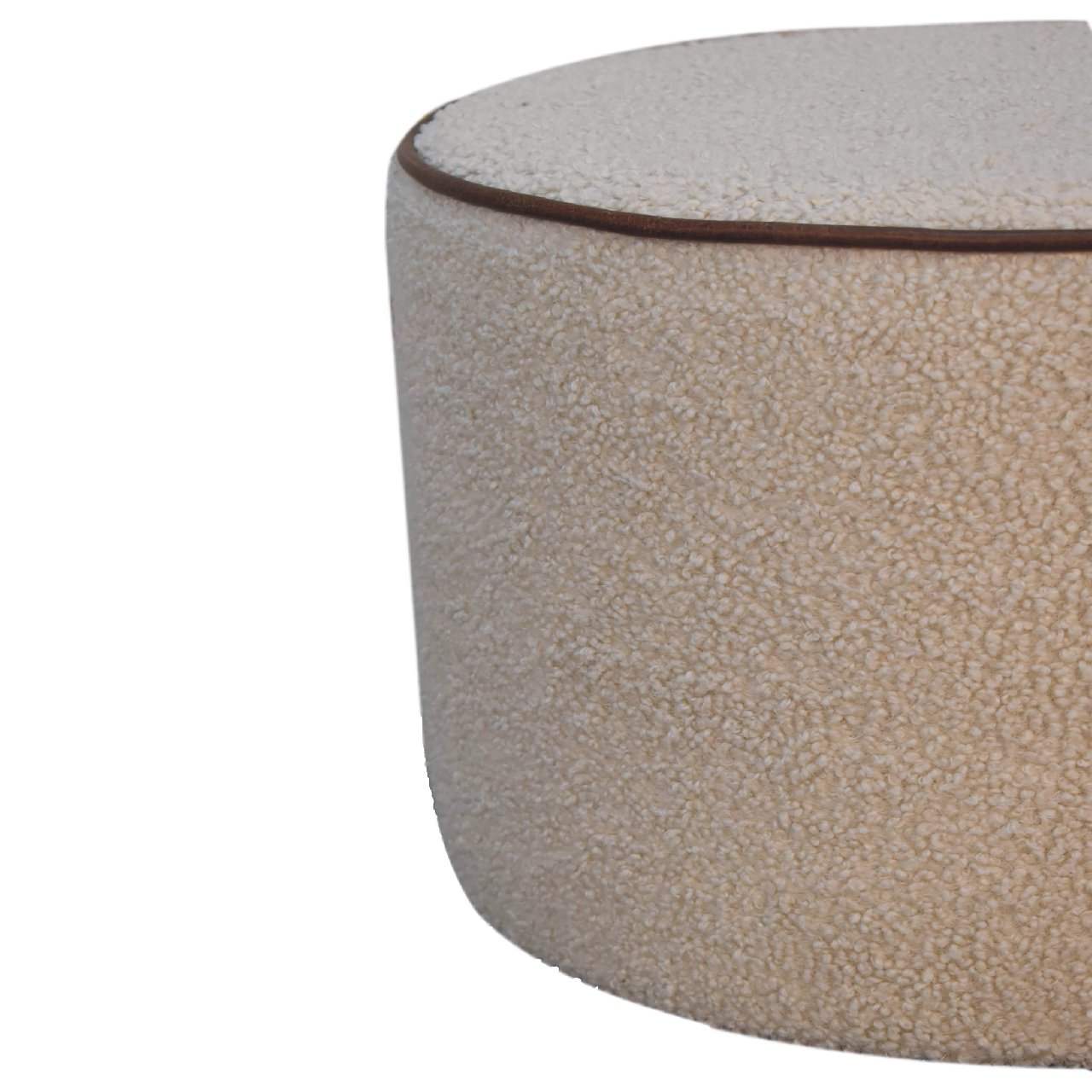 Serenity Large Round Footstool - Artisan Furniture - Flyclothing LLC