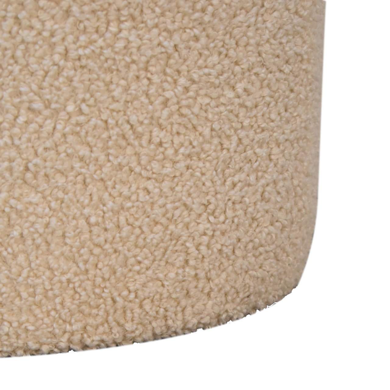 Serenity Large Round Footstool - Artisan Furniture - Flyclothing LLC