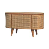 Larrisa Rounded Lid up Blanket Box - Artisan Furniture - Flyclothing LLC