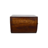 Chestnut Crescent Floating Nightstand - Artisan Furniture - Flyclothing LLC