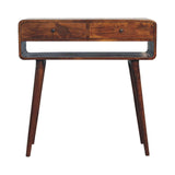 Sonata Chestnut Console Table - Artisan Furniture - Flyclothing LLC
