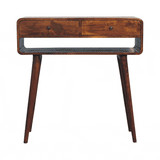 Sonata Chestnut Console Table - Artisan Furniture - Flyclothing LLC