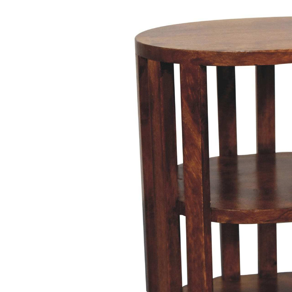 Ariella Double Shelf Bedside - Artisan Furniture - Flyclothing LLC