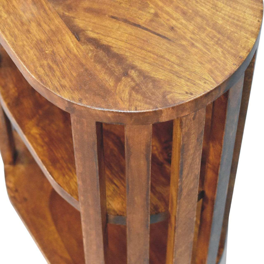 Ariella Double Shelf Bedside - Artisan Furniture - Flyclothing LLC