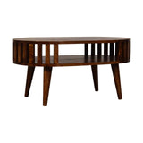 Ariella Chestnut Coffee Table - Artisan Furniture - Flyclothing LLC