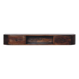 Lunar 2 Drawer Floating Console - Artisan Furniture - Flyclothing LLC