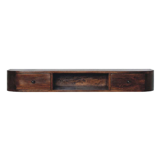 Lunar 2 Drawer Floating Console - Artisan Furniture - Flyclothing LLC