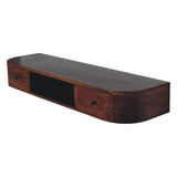 Lunar 2 Drawer Floating Console - Artisan Furniture - Flyclothing LLC