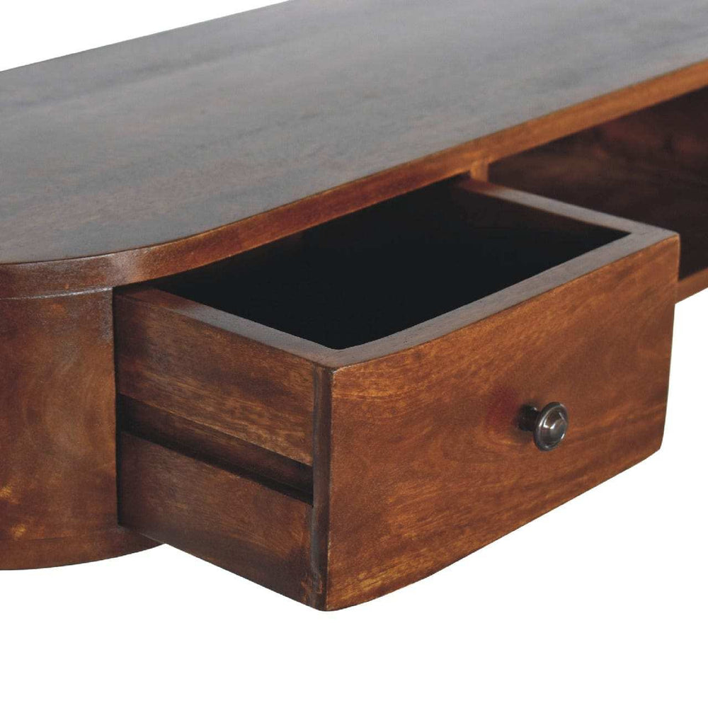 Lunar 2 Drawer Floating Console - Artisan Furniture - Flyclothing LLC