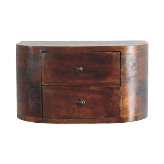 Artisan Lunar 2 Drawer Floating Nightsand - Artisan Furniture