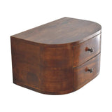 Artisan Lunar 2 Drawer Floating Nightsand - Artisan Furniture - Flyclothing LLC