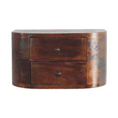 Artisan Lunar 2 Drawer Floating Nightsand - Artisan Furniture
