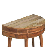 Odyssey Oak-ish Console Table - Artisan Furniture - Flyclothing LLC