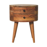 Odyssey Oak-ish Bedside - Artisan Furniture - Flyclothing LLC