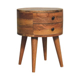 Odyssey Oak-ish Bedside - Artisan Furniture - Flyclothing LLC