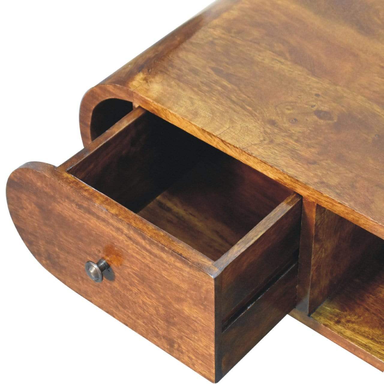 Chestnut Circular TV Unit - Artisan Furniture - Flyclothing LLC