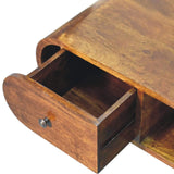 Chestnut Circular TV Unit - Artisan Furniture - Flyclothing LLC