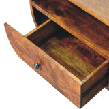 Chestnut Circular TV Stand - Artisan Furniture - Flyclothing LLC