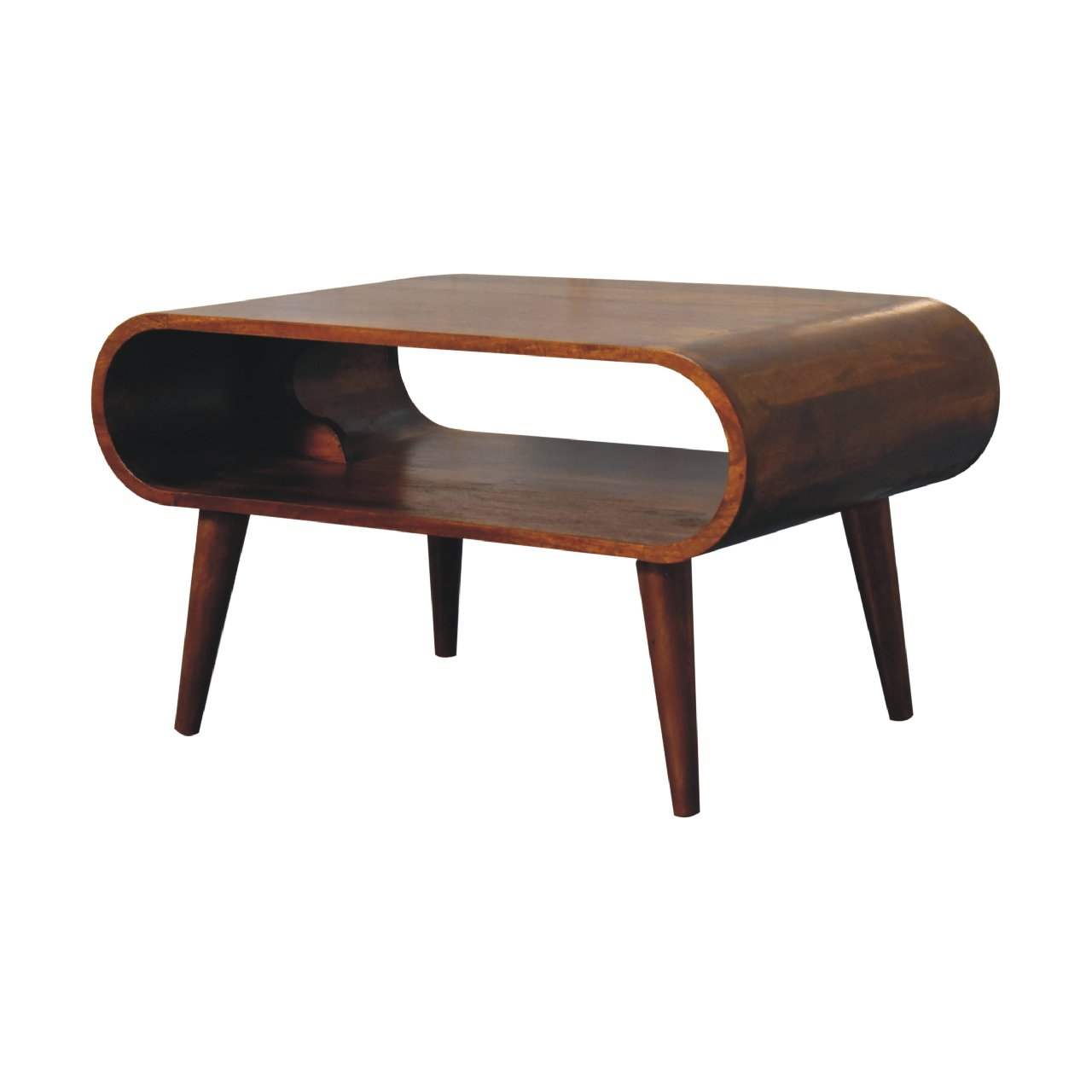 Open Chestnut Coffee Table - Artisan Furniture - Flyclothing LLC