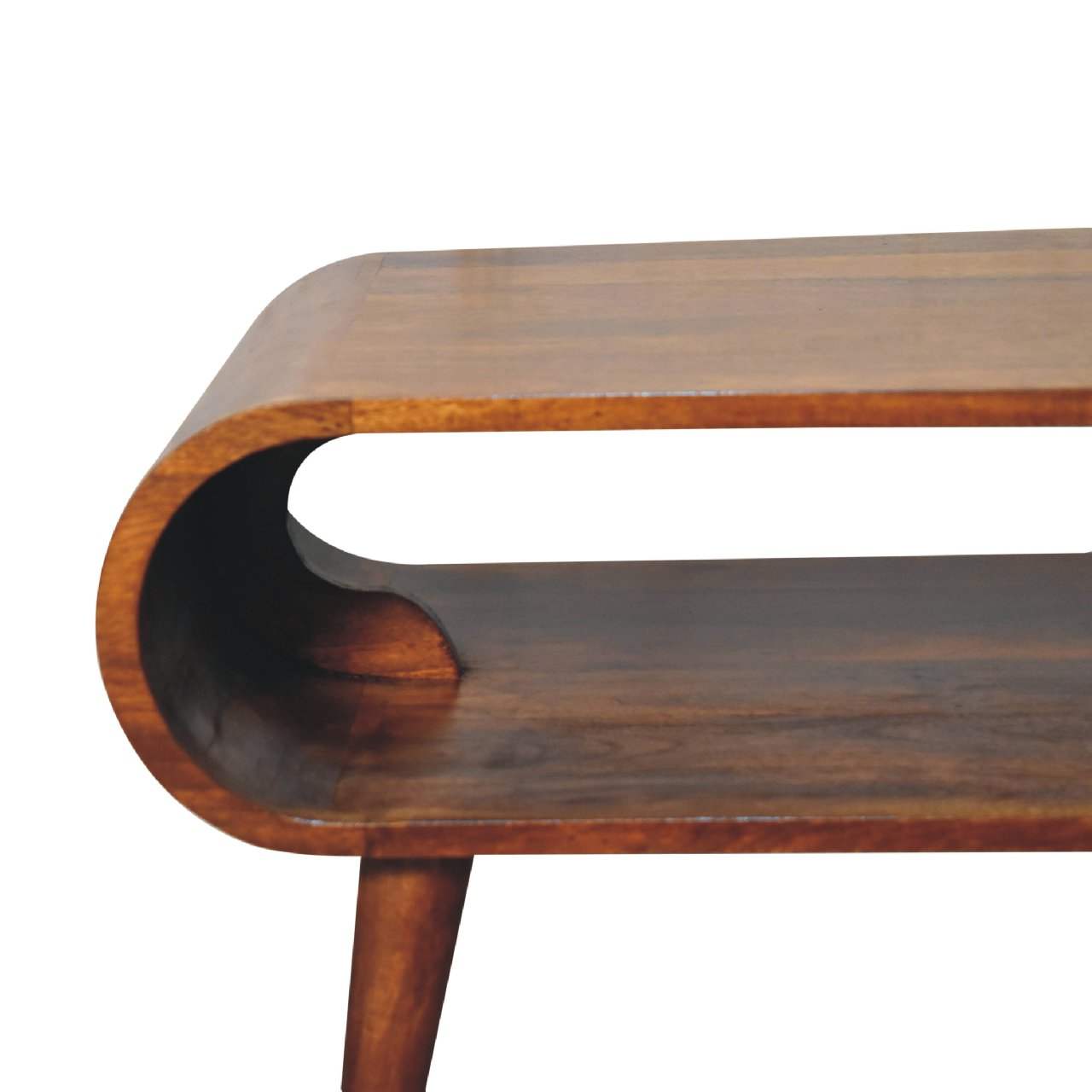Open Chestnut Coffee Table - Artisan Furniture - Flyclothing LLC
