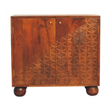Chestnut Dice Cabinet - Artisan Furniture - Flyclothing LLC
