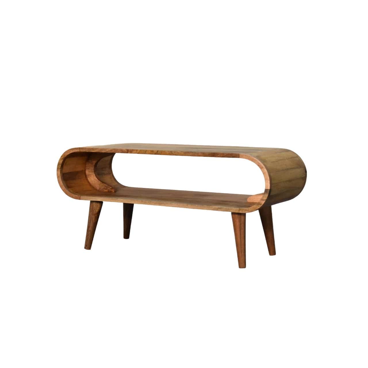 Amaya Nordic Style Oak-ish Coffee Table - Artisan Furniture - Flyclothing LLC