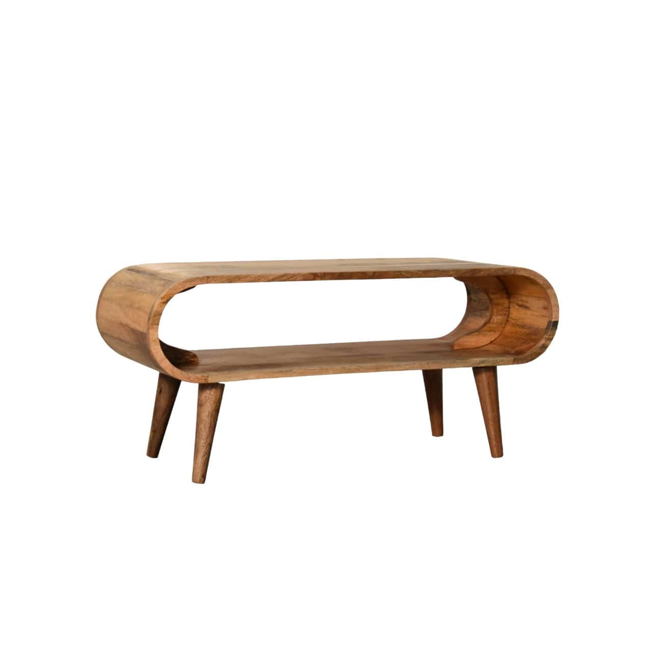 Amaya Nordic Style Oak-ish Coffee Table - Artisan Furniture - Flyclothing LLC