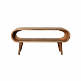 Amaya Nordic Style Oak-ish Coffee Table - Artisan Furniture - Flyclothing LLC
