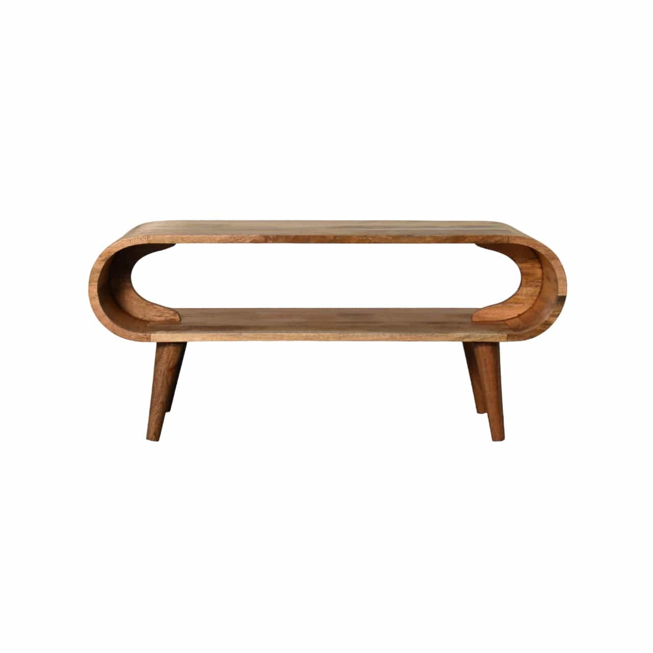 Amaya Nordic Style Oak-ish Coffee Table - Artisan Furniture - Flyclothing LLC