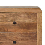 Oak-ish Naya Bedside - Artisan Furniture